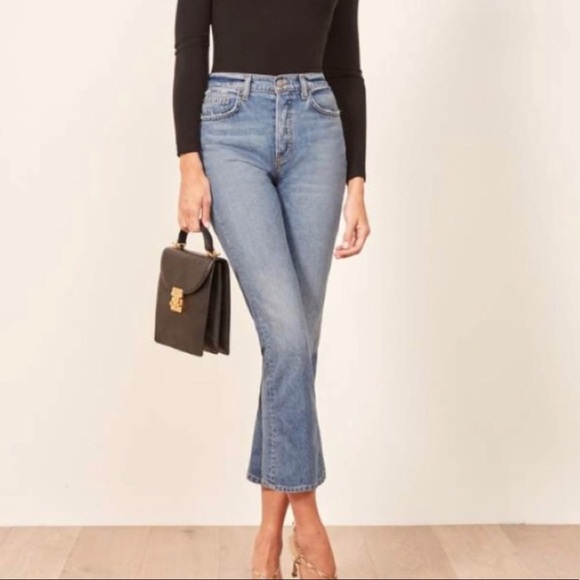 Reformation Denim - NEW Reformation Jordi Kick Flare Jeans in Antigua